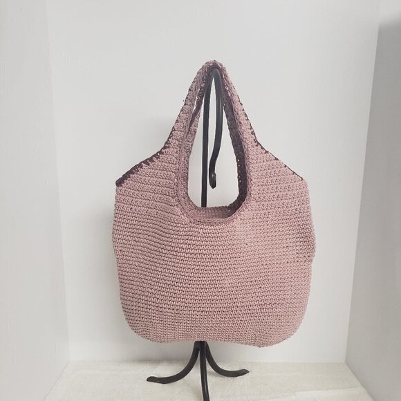 Madewell Handbags - NWT Madewell Wisteria Dove Crochet Boho Festival Shopper Shoulder Bag